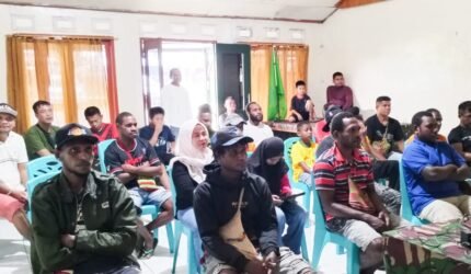 Koramil 1710-02/Timika Perkuat Kemanunggalan TNI-Rakyat - Teropong Rakyat
