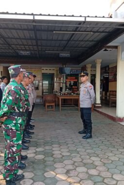 Forkopimcam Bantur Gelar Apel Siaga, Pengesahan Warga Baru PSHT Berjalan Aman dan Kondusif