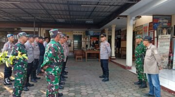 Forkopimcam Bantur Gelar Apel Siaga, Pengesahan Warga Baru PSHT Berjalan Aman dan Kondusif