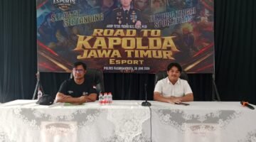 Ketua ESI Kota Pasuruan Hadir Berikan Support Pada Generasi Muda Peserta Lomba E-Sport Di Polres Pasuruan Kota