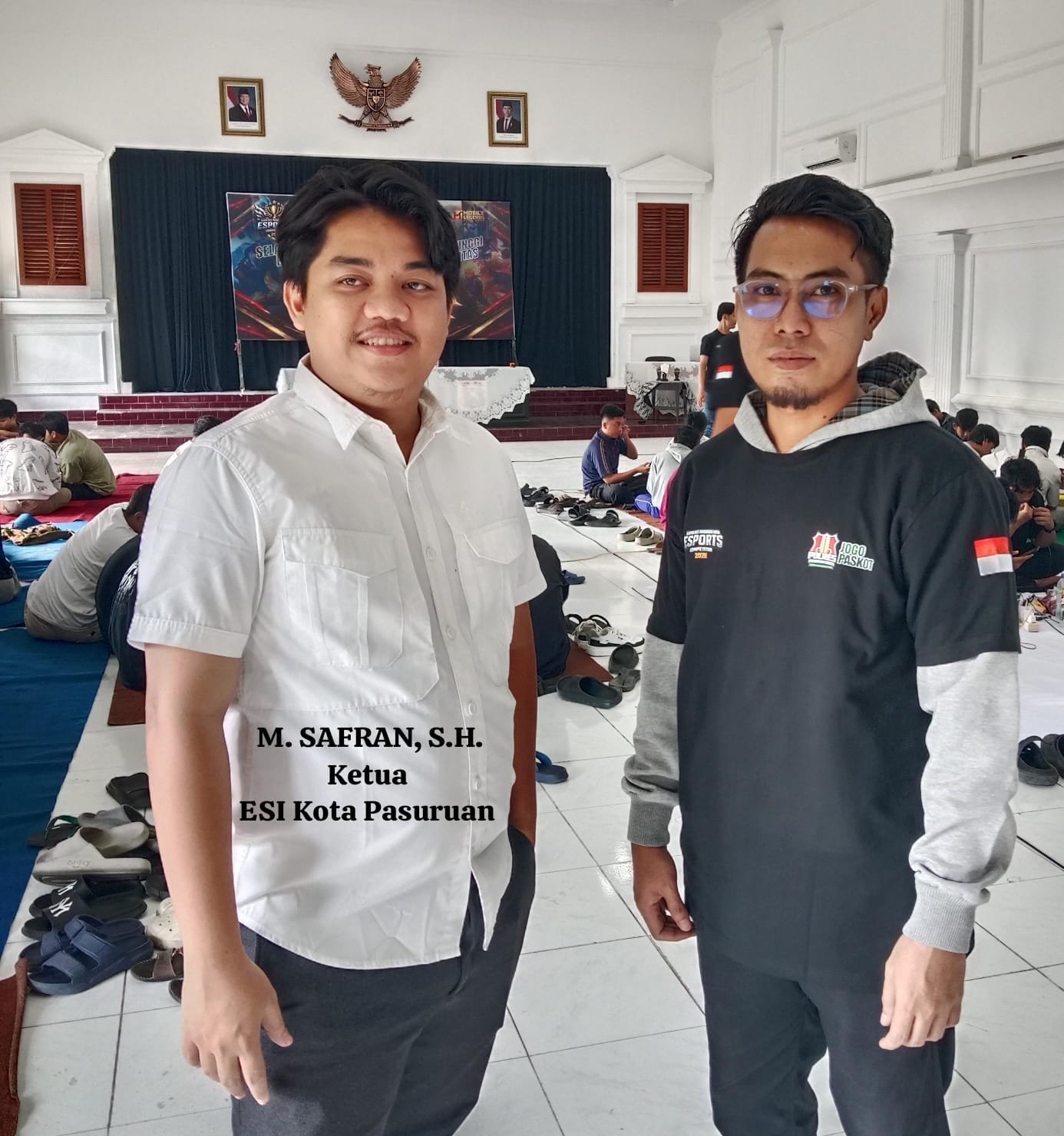 Portal Berita Indonesia dan Dunia Terkini Hari Ini, Update Harian Terbaru, Terlengkap, Tajam, Aktual dan Berimbang. Ketua ESI Kota Pasuruan Hadir Berikan Support Pada Generasi Muda Peserta Lomba E-Sport Di Polres Pasuruan Kota - Teropong Rakyat