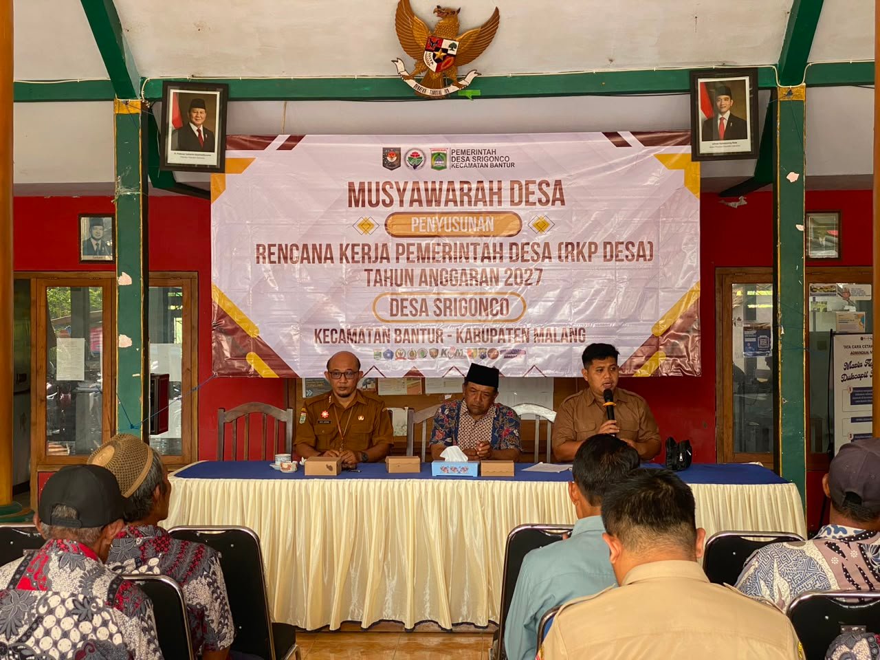 Musdes RKPDes 2027 Desa Srigonco Jadi Wadah Aspirasi Warga, Babinsa Kawal Perencanaan Pembangunan Desa