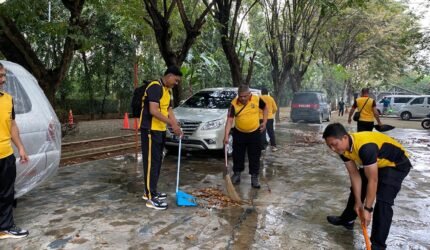 Jasri Kurve Dan Penanaman Pohon Dalam Rangka Gerakan Indonesia Asri Sambut Hari Bhayangkara Ke-80 - Teropong Rakyat