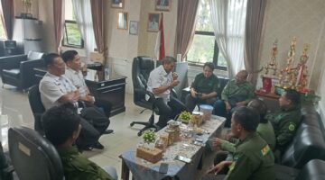 Ketua Umum LPLHK Kunjungi Kantor Camat Cikarang Selatan, Bahas Program Penanaman Sejuta Pohon