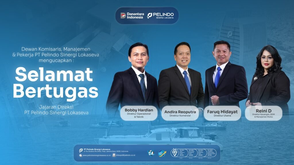 Portal Berita Indonesia dan Dunia Terkini Hari Ini, Update Harian Terbaru, Terlengkap, Tajam, Aktual dan Berimbang. Susunan Baru Direksi PT Pelindo Sinergi Lokaseva untuk Dukung Transformasi dan Tata Kelola Perusahaan - Teropong Rakyat