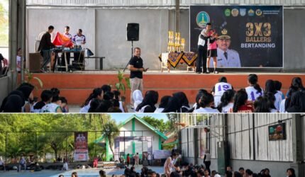 Turnamen Bola Basket Wali Kota Cup Antar SMP Tahun 2026 Resmi Di Gelar Di GOR Kota Pasuruan - Teropong Rakyat