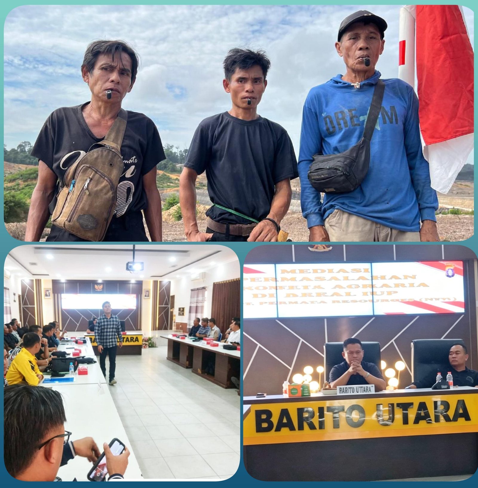 Proses Damai Mandek, Tanah Adat Dikerjakan Seenaknya, PT NPR Diduga Mainkan Angka Luas Lahan