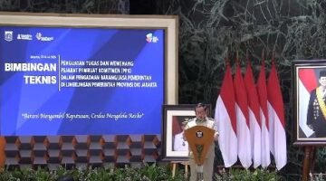 Di Bimtek PPK, Gubernur DKI Tegaskan Setiap Keputusan di Lingkungan Pemprov Didasarkan Kerja Teknokratik