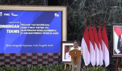 Di Bimtek PPK, Gubernur DKI Tegaskan Setiap Keputusan di Lingkungan Pemprov Didasarkan Kerja Teknokratik - Teropong Rakyat