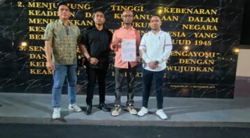 Firma Hukum YNN & PARTNERS , melaporkan tiga orang yang masing-masing berinisial T.S., M.R.J., dan A.S atas dugaan pencurian