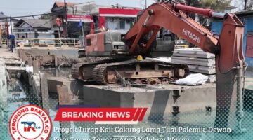 Proyek Turap Kali Cakung Lama Tuai Polemik, Dewan Kota Turun Tangan Atasi Keluhan Warga