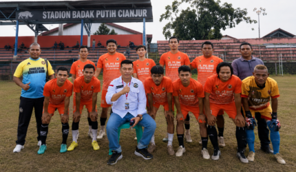 YAMBA FC Gelar Uji Coba di Stadion Badak Putih Cianjur - Teropong Rakyat