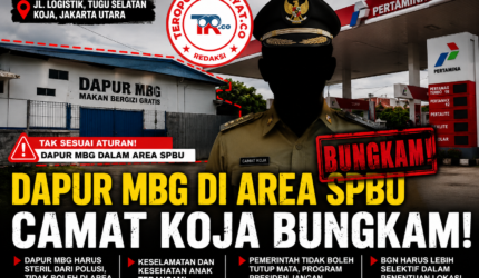 Camat Koja Bungkam Saat Dikonfirmasi Terkait Dapur MBG di Area SPBU - Teropong Rakyat