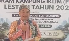 Tim Verifikasi PROKLIM LESTARI  Turun ke RW.05, Sunter Agung, Ini Harapan Ketua RW.05 Nurus Shobah