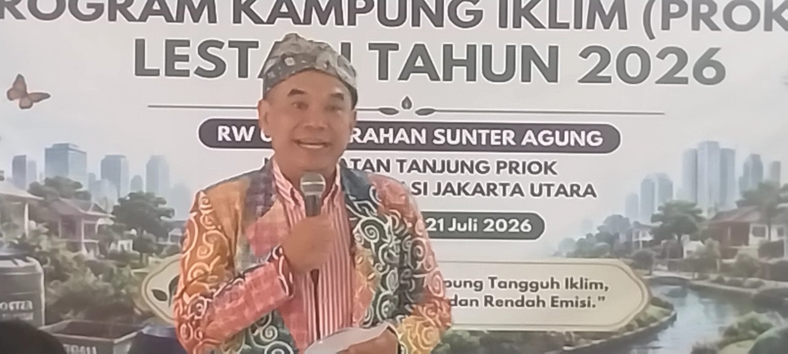 Tim Verifikasi PROKLIM LESTARI  Turun ke RW.05, Sunter Agung, Ini Harapan Ketua RW.05 Nurus Shobah