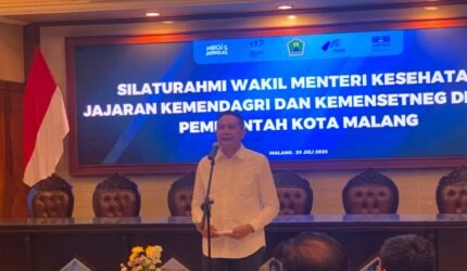 Wamenkes Apresiasi Kota Malang, Capaian Terapi Pencegahan TB Tembus 68 Persen - Teropong Rakyat