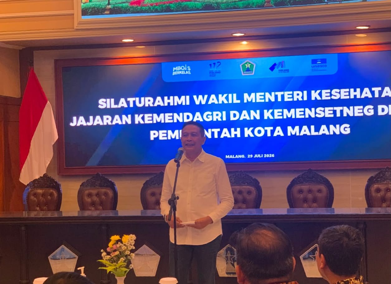 Wamenkes Apresiasi Kota Malang, Capaian Terapi Pencegahan TB Tembus 68 Persen