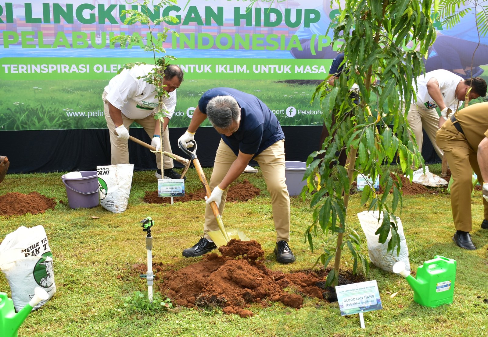 Portal Berita Indonesia dan Dunia Terkini Hari Ini, Update Harian Terbaru, Terlengkap, Tajam, Aktual dan Berimbang. Pelindo Regional 2 Tanjung Priok Tanam 665 Pohon Bersama Pemkot Jakarta Utara Peringati Hari Lingkungan Hidup Sedunia 2026 - Teropong Rakyat