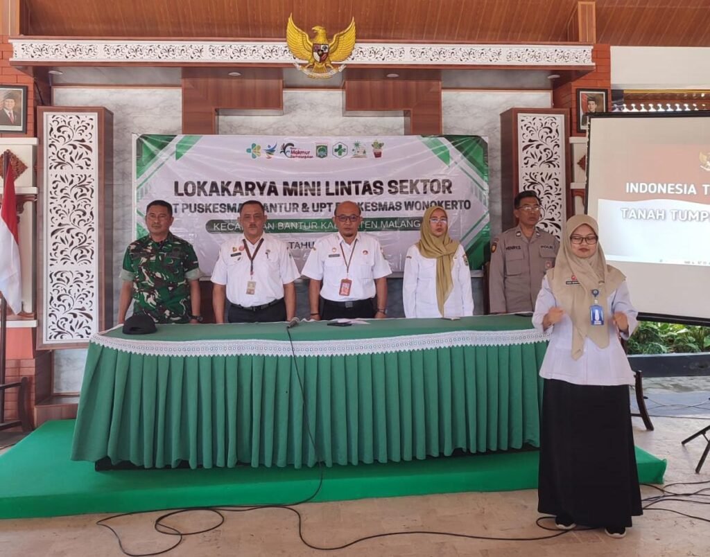 Koramil Bantur Tegaskan Komitmen Dukung Program Kesehatan pada Lokakarya Mini Lintas Sektoral - Teropong Rakyat
