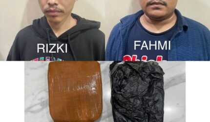 Satresnarkoba Polres Priok Ungkap Kasus Peredaran Ganja, Dua Pelaku Diamankan - Teropong Rakyat