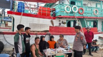 Jaga Jakarta On The Spot, Polres Pelabuhan Tanjung Priok Perkuat Sinergi Kamtibmas Bersama Masyarakat di Pelabuhan Muara Baru