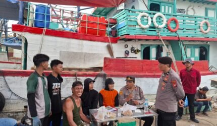 Jaga Jakarta On The Spot, Polres Pelabuhan Tanjung Priok Perkuat Sinergi Kamtibmas Bersama Masyarakat di Pelabuhan Muara Baru - Teropong Rakyat