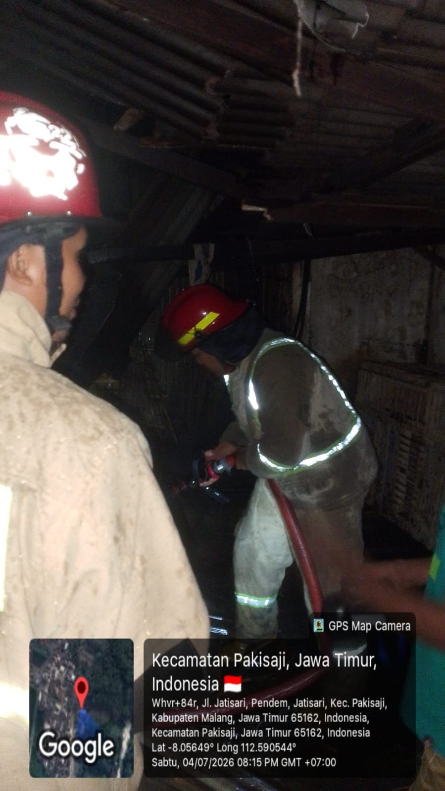 Api dari Tungku Tradisional Hanguskan Dapur Rumah Warga Pakisaji, Kerugian Ditaksir Rp25 Juta