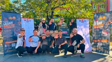 Densus 88 AT Polri Ajak Masyarakat Tolak Radikalisme dan Bullying melalui Kampanye Edukasi di Car Free Day Makassar