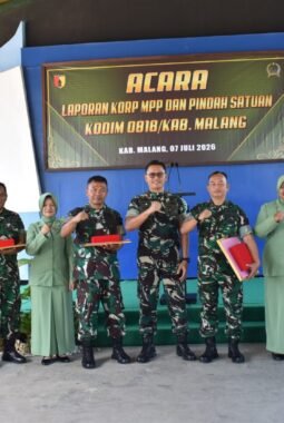 Dandim 0818 Lepas Personel MPP dan Pindah Satuan, Apresiasi Pengabdian Prajurit