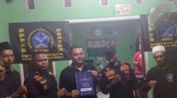 SK Kepemimpinan Ranting Kayu Manis BPPKB Banten Resmi Diserahkan