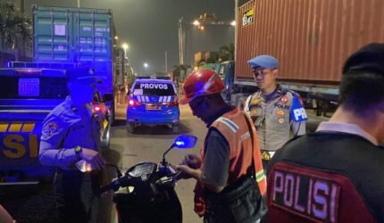 Patroli JJOS Cipta Kondisi, Polres Pelabuhan Tanjung Priok Perketat Pengamanan dan Antisipasi Gangguan Kamtibmas - Teropong Rakyat