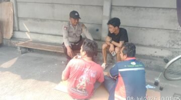 Patroli Dialogis Polsubsektor Inggom Perkuat Sinergi Keamanan Pelabuhan dan Tingkatkan Kesadaran Kamtibmas