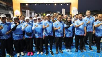 Kapolda Sumsel Bersama Forkopimda Sapa Ribuan Peserta Sumsel Bhayangkara Run, Kuatkan Kolaborasi dan Soliditas Bumi Sriwijaya