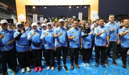 Kapolda Sumsel Bersama Forkopimda Sapa Ribuan Peserta Sumsel Bhayangkara Run, Kuatkan Kolaborasi dan Soliditas Bumi Sriwijaya - Teropong Rakyat