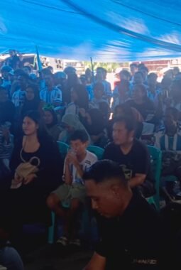 Tumbuhkan Semangat Kebersamaan, Kodim 1710/Mimika Kembali Gelar Nobar Piala Dunia Bersama Masyarakat