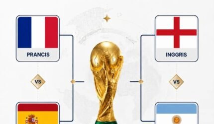 Piala Dunia 2026: Empat Raksasa Bertahan, Prancis Lawan Spanyol, Inggris Hadapi Argentina - Teropong Rakyat