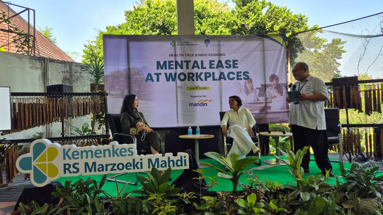 Gebrakan Baru! Otsuka Gandeng RS Nasional dalam Program Mental Ease at Workplaces