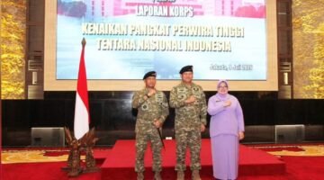 Pangkogawilhan II Terima Kenaikan Pangkat Setingkat Lebih Tinggi Dari Sebelumnya