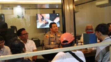 JJOS Ngobrol Santai dan Ngopi Bareng, Kapolres Priok Bersama Jurnalis”