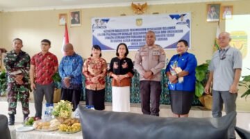 Babinsa Koramil Kuala Kencana Hadiri Sosialisasi PHBS dan Pencegahan HIV/AIDS