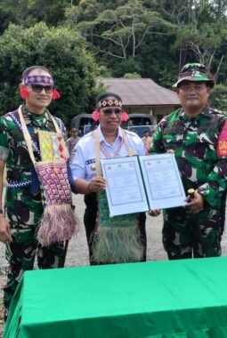Danrem 181/PVT Bersama Bupati Sorong Selatan Resmi Buka TMMD Ke-129 TA 2026, Wujudkan Sinergi Membangun Negeri dari Desa