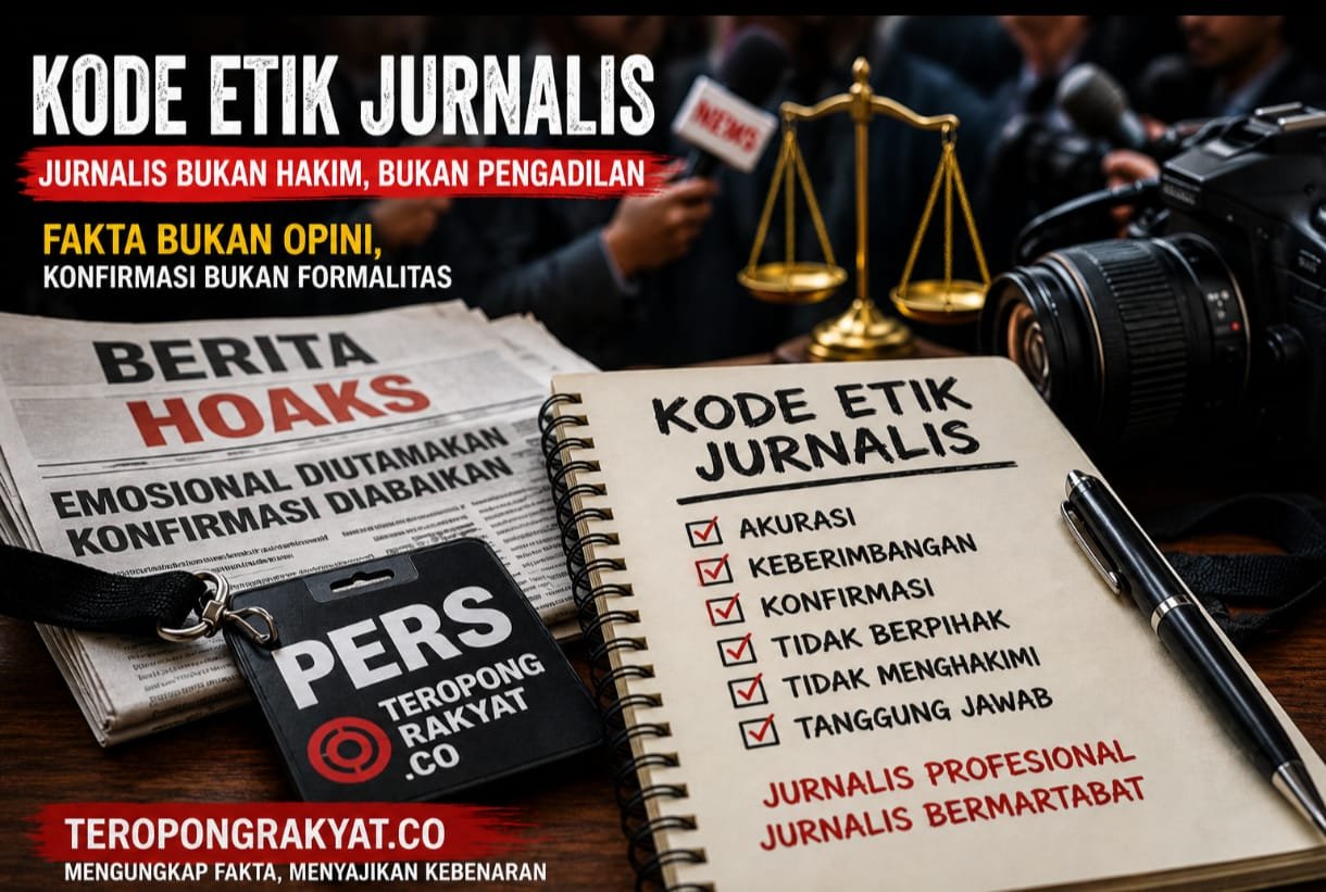 Ketika Kode Etik Jurnalistik Mulai Ditinggalkan