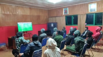 Kodim 1714/Puncak Jaya Gelar Nobar Pertandingan Piala Dunia 2026 di Kabupaten Puncak Jaya