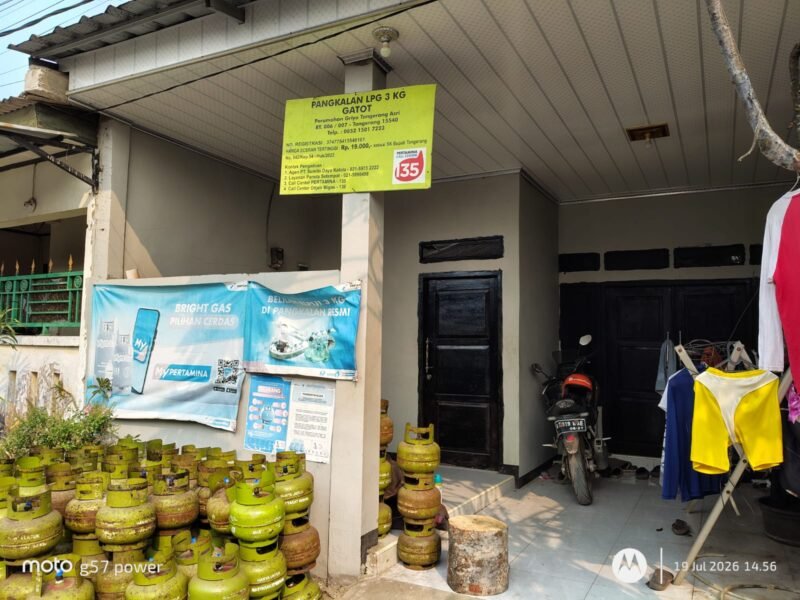 Pangkalan LPG 3KG, Perumahan Griya Tangerang Asri