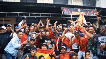 Kodim 1710/Mimika Gelar Nobar Final Piala Dunia 2026 di Tiga Lokasi Bersama Masyarakat