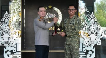 Kapolres Malang Silaturahmi ke Kodim 0818, Perkuat Sinergitas TNI-Polri Jaga Kondusivitas Wilayah