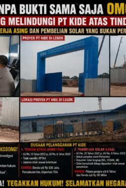 Klarifikasi PT KIDE Tuai Polemik, Dugaan Pelanggaran Belum Terjawab, Aparat Diminta Tidak Hanya Menjadi Penonton
