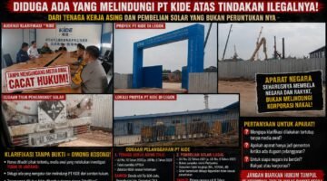 Klarifikasi PT KIDE Tuai Polemik, Dugaan Pelanggaran Belum Terjawab, Aparat Diminta Tidak Hanya Menjadi Penonton