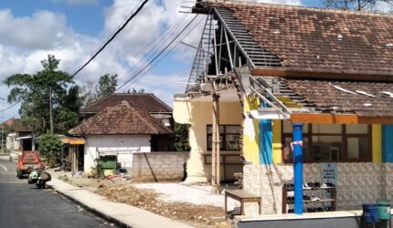 SD Negeri 1 Srigonco Terdampak Pelebaran Jalan, Pembangunan Ruang Kelas Baru Belum Terwujud - Teropong Rakyat