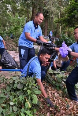 Aksi Peduli Lingkungan, Lanud Iswahjudi Bersihkan Telaga Sarangan